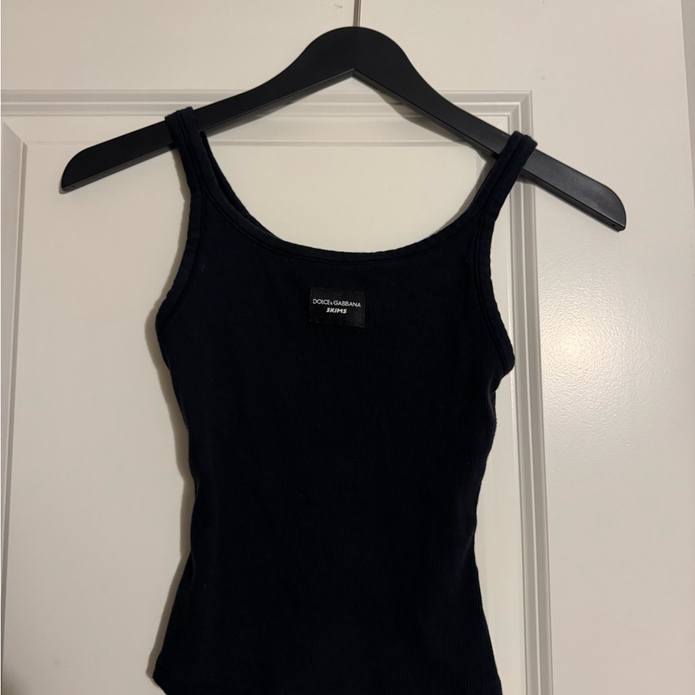 Skims x Dolce & Gabbana Black Women's Top